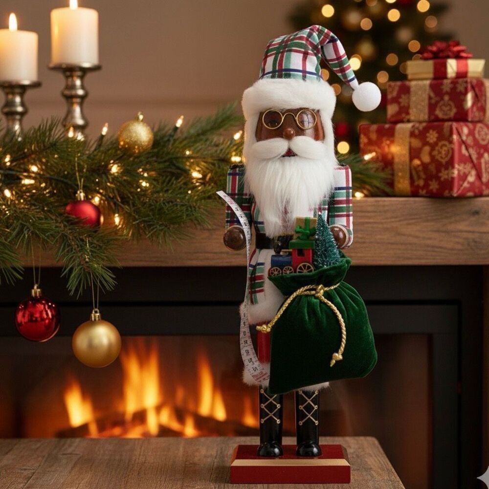 Santa Clause Nutcracker 14” North Pole Women Kids Christmas Home Decor New - Picture 3 of 5
